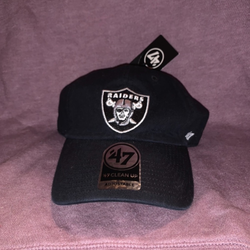 🏴☠️🏈 Las Vegas Raiders NFL Football Relaxed Fit ‘47 Hat ☠️🏟🏈🏴☠️⚔️